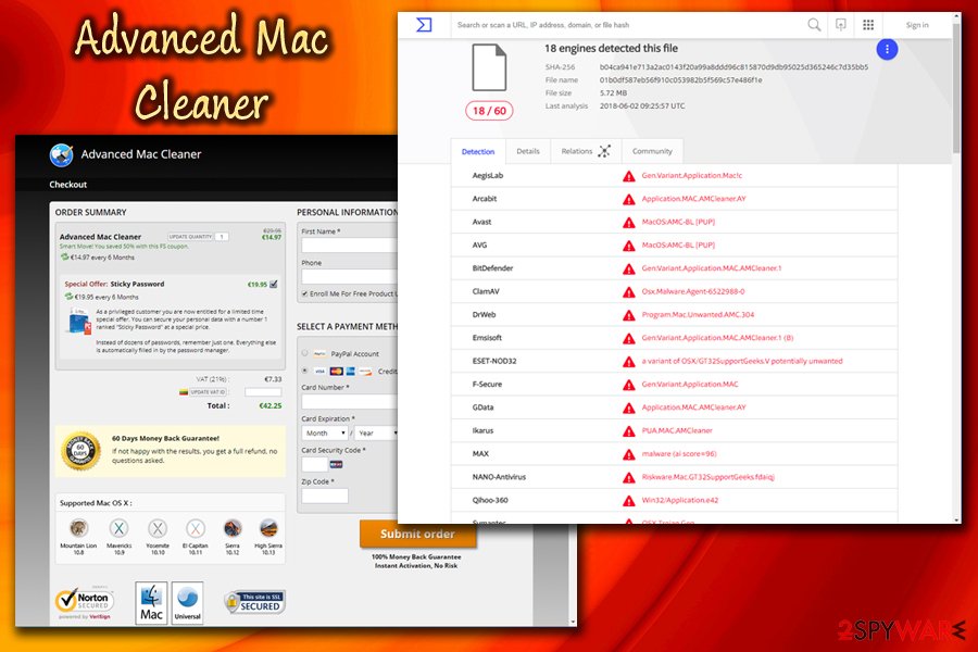 Advanced Mac Cleaner Spyware?